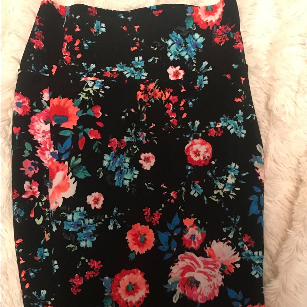 Pencil skirt… Floral